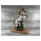 Vintage Ceramic Horse Sculpture