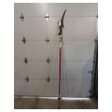 Compound Action Tree Pruner with a saw blade