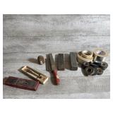 Tapes, Sharpening Blocks, Auger Bits