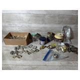 Glass Door Knobs, Lamp Sockets, Glass Furniture