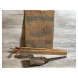 Buckboard Beans Sign, Vintage