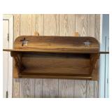 Very Nice Handmade Wooden Wall Shelf