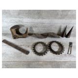 Tobacco Spears, Gears and Other Vintage Cast Items