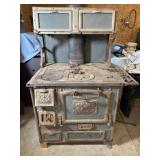 Antique Cast Iron Wood Burning Stove