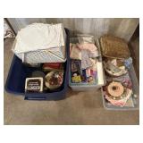 Sewing Collection in Three Totes