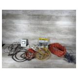 Heavy and light Extensions Cords, 4- Wire Dryer