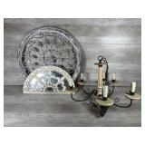 Wall Decor and Chandler and gold register covers