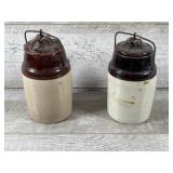 Vintage Stoneware Canning Jar