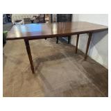 Wood Table with Drop Sides