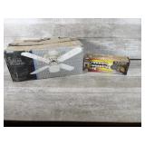 Ceiling Fan With Light And Creosote Sweeping Log