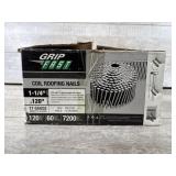Coil Roofing Nails 1-1/4in  11 Gauge