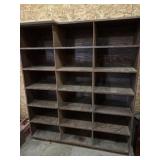 Wooden Shelving Unit