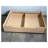 Wooden Drawer Organizer With Wheels
