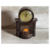 Vintage Light Up Mantle Clock