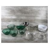 Various Glass Mixing Bowls