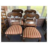 4- Wooden Kitchen Chairs