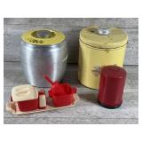 Tin Kitchen Canisters