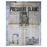 November 23 1963 The Anderson Herald "President