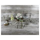 Glass Candle Holders And More
