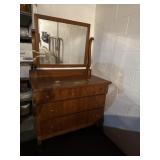 Wood Vanity Dresser