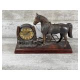 Western Themed Electric Mantle Clock