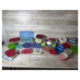 Plastic Storage Containers most with Lids