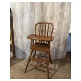 Wood High Chair