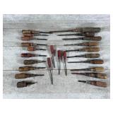 Wooden Handle Screwdrivers