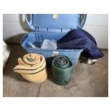3- Sleeping Bags And Tote