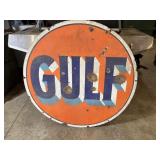 Gulf Metal Sign