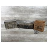 Fastener Organizer, Sheathing Clips, Radio