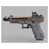 Custom Glock 17 9MM Semi-Auto Pistol