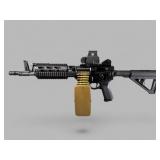 Black Widow Arms 5.56 Beltfed Semi-Auto Pistol