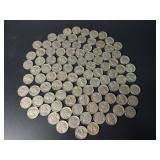 Approx. 100 Buffalo Nickels