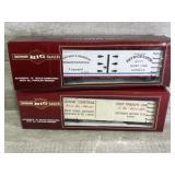 Bachman G Reefer and G Box cars