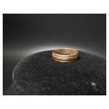 Menï¿½s 10kt Gold Wedding Band