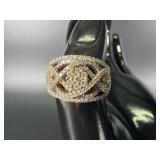 10 Karat Gold Diamond Ring
