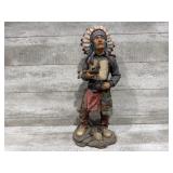 Native American Chief Statue