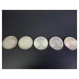 Peace Dollars 1922