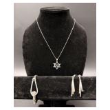 .925 Silver Jewelry, 0.59 DTW