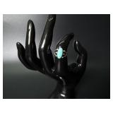 Stealing Silver and Turquoise  Ring