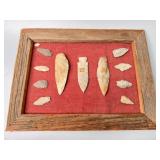 11 Flints - longest is 5 1/4 inch