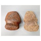 2 Full Groove Axes - longest is 5 inch