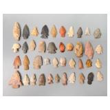 40 Points & Scrapers Longest 2 3/4 inch