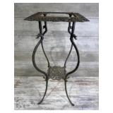 Vintage Cast Rod Iron Table