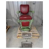 Antique Emil J. Paidar Barber Chair. Emil J.
