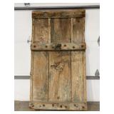 Primitive Drag Sled With Inlaid Flint Runners