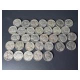 33 Silver Nickels