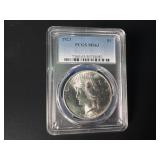 1923 Peace Dollar MS63