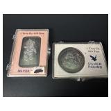 2 Troy Oz. .999 Silver